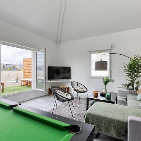 Premium Flat 6 People With Billard And Terrace Stade De France Saint-Denis  Extérieur photo