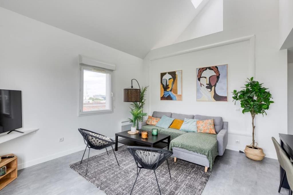 Premium Flat 6 People With Billard And Terrace Stade De France Saint-Denis  Extérieur photo